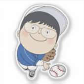 sosoHoney baseball Sticker (Voorkant)