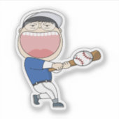 sosoHoney baseball Sticker (Voorkant)