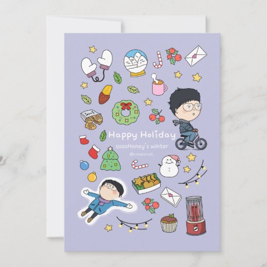 sosoHoney Christmas (Voorkant)