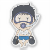 sosoHoning(30) zee Sticker (Voorkant)