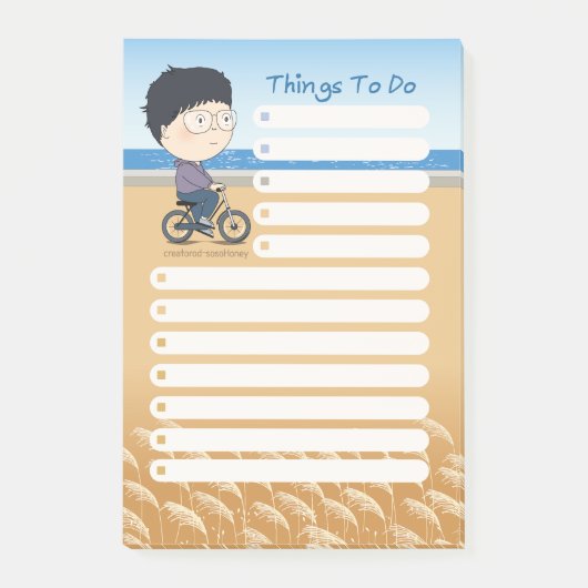 sosoHoning(46) herfst Post-it® Notes (Voorkant)