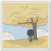 sosoHoning(50) herfst Sticker (Voorkant)