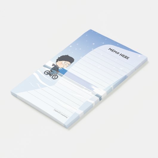 sosoHoning(54) winter Post-it® Notes (Schuin)