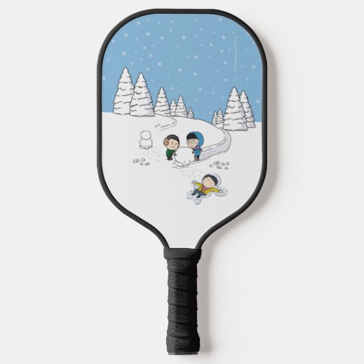 sosoHoning(55) winter Pickleball Paddle (Voorkant)