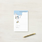 sosoHoning(55) winter Post-it® Notes (Op bureau)