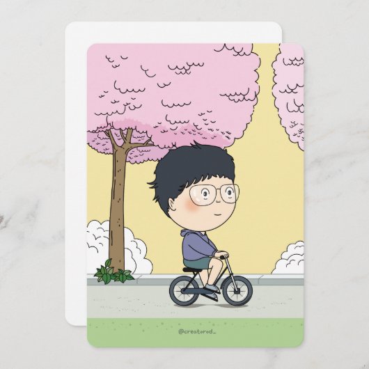 sosoHoning(67) kersenbloesems (Voorkant / Achterkant)