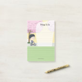 sosoHoning(67) kersenbloesems Post-it® Notes (Op bureau)