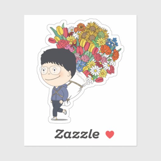 sosoHoning(68) Boeket Sticker (Vel)