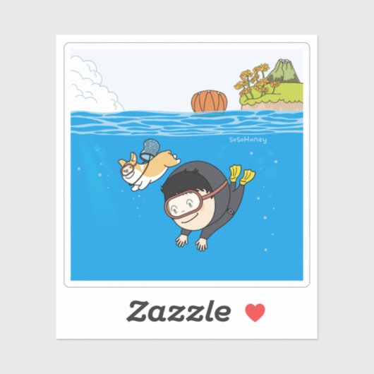 sosoHoning(72) zee Sticker (Vel)