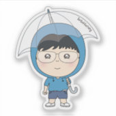 sosoHoning(8) regen Sticker (Voorkant)