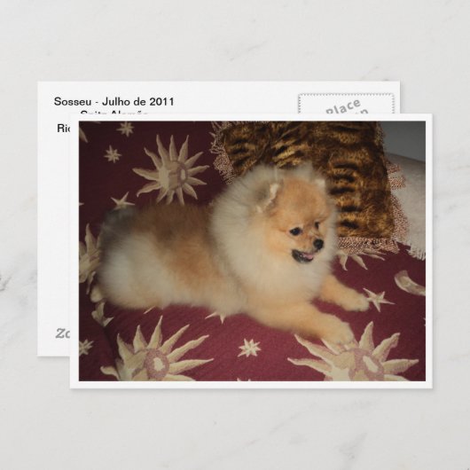 Sosseu Briefkaart (Voorkant / Achterkant)