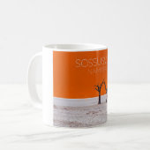 Sossusvlei, Namibia Travel Mug Koffiemok (Voorkant links)