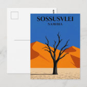 Sossusvlei, Sesriem, Hardap Briefkaart (Voorkant / Achterkant)