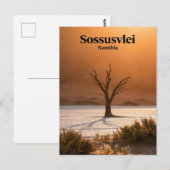 Sossusvlei, Sesriem, Hardap Briefkaart (Voorkant / Achterkant)