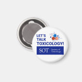 SOT - Laten we praten over toxicologie - Circle Ma Magneet (Voorkant / Achterkant)