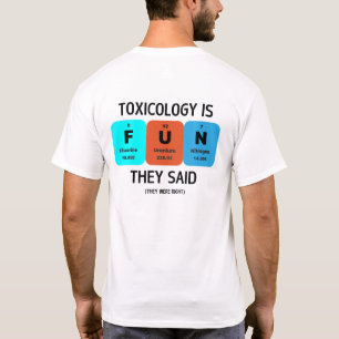 SOT - Toxisch grappig - Toxicologie is leuk T-shirt