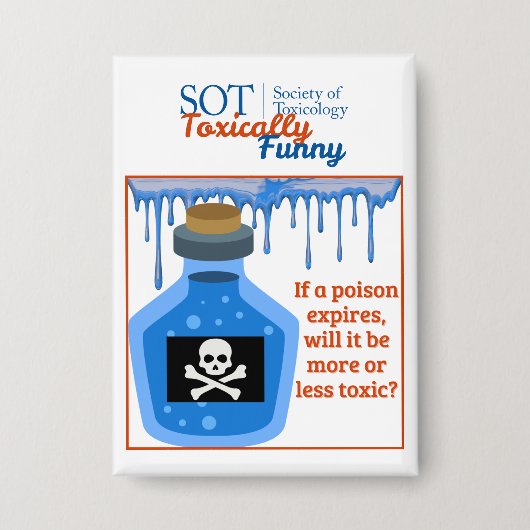 SOT - Toxisch Grappig - Verlopen Poison Button (Voorkant)