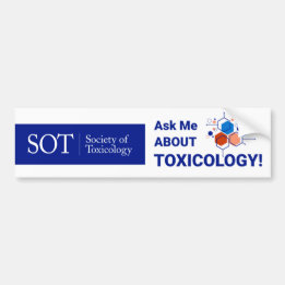 SOT - Vraag me naar toxicologie - Bumpersticker