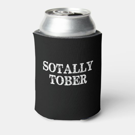 Sotally Tober Funny Custom Koelbox Blikjeskoeler (Blikje Achterkant)