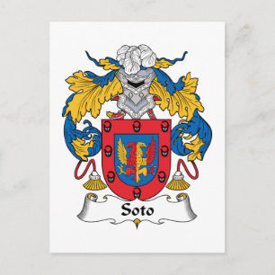Soto Family Crest Briefkaart