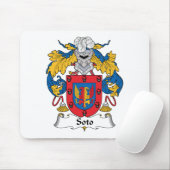 Soto Family Crest Muismat (Met muis)