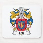Soto Family Crest Muismat (Voorkant)