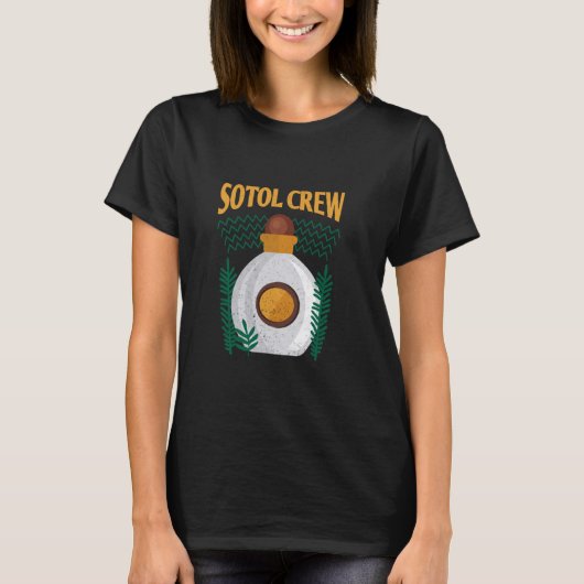 Sotol Cocktails Mexicanen Alcohol Tequila Mezcal T-shirt (Voorkant)