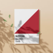 Soton Saint - Volledige breedte Perfect Poster