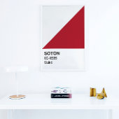 Soton Saint - Volledige breedte Perfect Poster