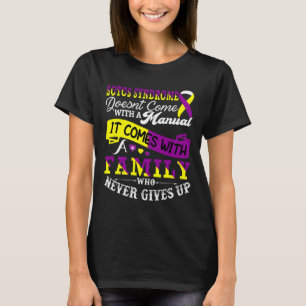 Sotos Syndroom Bewustzijn Familie Steun Geel En T-shirt