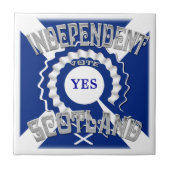 Sottish Independence Campaign Tegeltje (Voorkant)