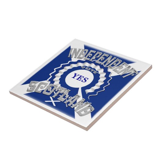 Sottish Independence Campaign Tegeltje (Zijkant)