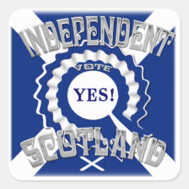 Sottish Independence Campaign Vierkante Sticker