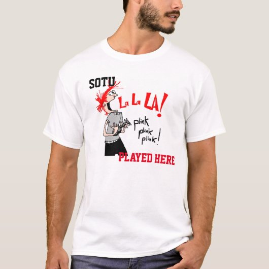 SOTU speelde hier T-shirt (Voorkant)