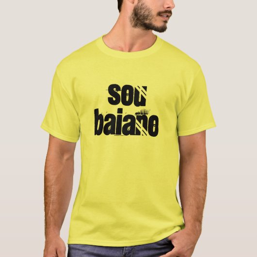 sou baiano camiesta t-shirt (Voorkant)