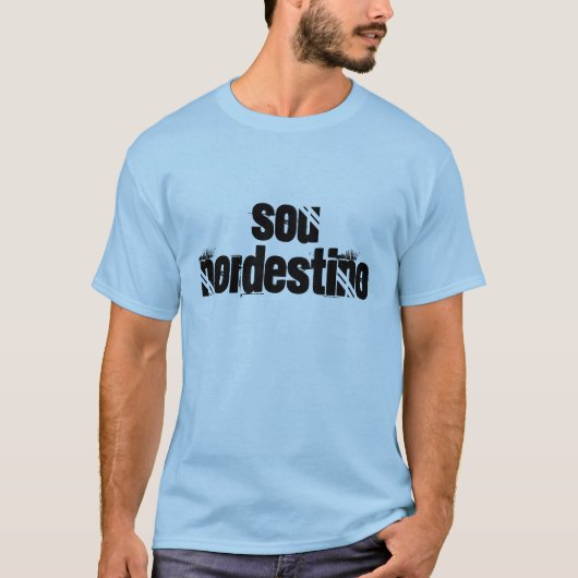 sou nordestino camiseta t-shirt (Voorkant)