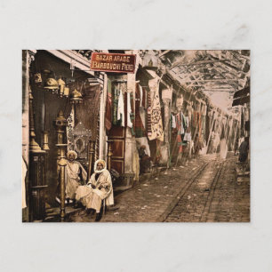 Souc-el-Trouk, Tunis, Tunesië klassiek Photochrom Briefkaart