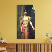 Soudja Sari Canvas Afdruk (Insitu (Woonkamer))