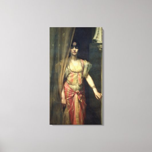 Soudja Sari Canvas Afdruk (Voorkant)