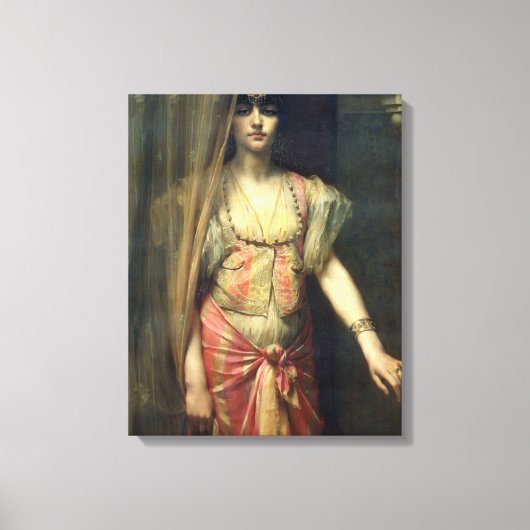 Soudja Sari Canvas Afdruk (Voorkant)