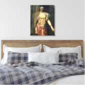 Soudja Sari Canvas Afdruk (Insitu (Slaapkamer))
