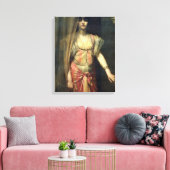 Soudja Sari Canvas Afdruk (Insitu (Woonkamer))