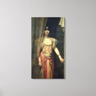Soudja Sari Canvas Afdruk