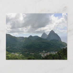 Soufriere en Pitons Saint Lucia Briefkaart