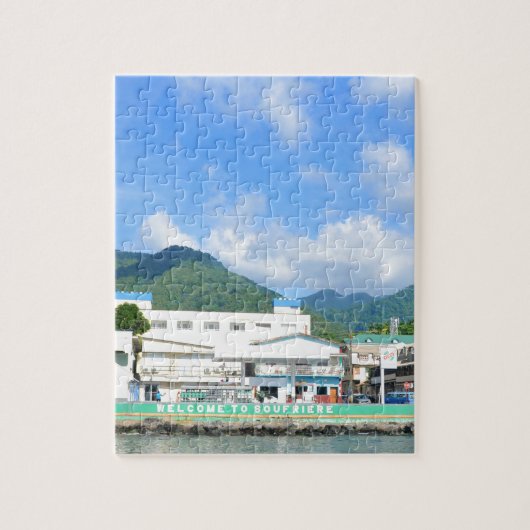 Soufriere Saint Lucia Legpuzzel (Verticaal)