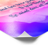 Soul and Mind Rumi Inspirerend quote 8x10 Foto Afdruk (Hoek)