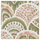 SOUL ARMOR Boho Blush Gold Mermaid Scallop Stof (Close Up)