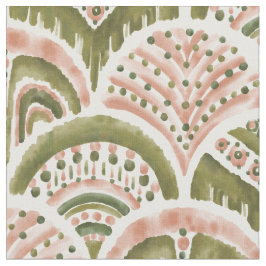 SOUL ARMOR Boho Blush Gold Mermaid Scallop Stof