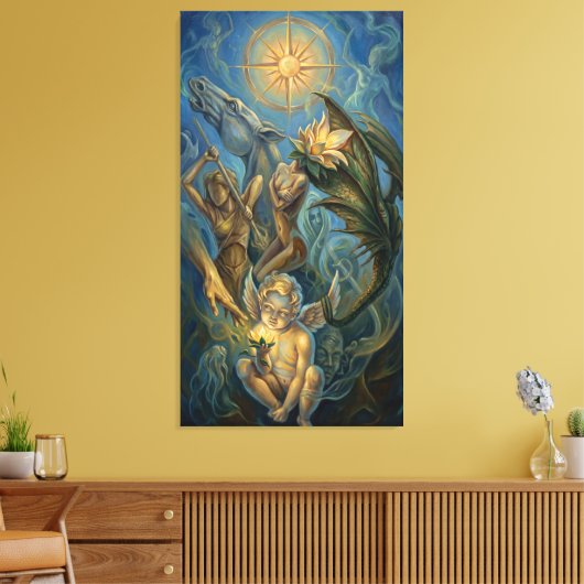 Soul Awakening | Stretched Canvas (Insitu (Woonkamer))