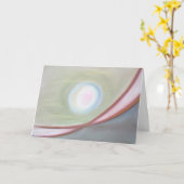 Soul balance wenskaart kaart (Gele Bloem)